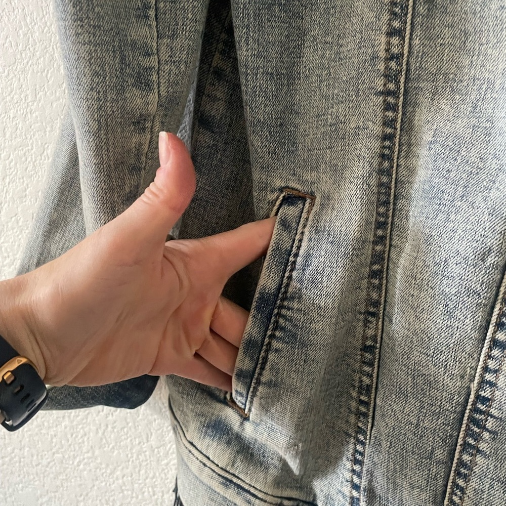 Denim Maternity Women's Jacket - Picture 5 of 5
